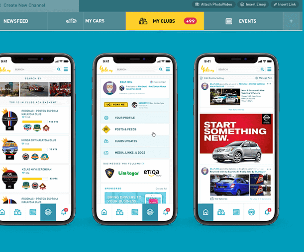 Loyalty mobile app showing points, rewards and member tiers